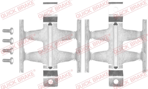Accessory Kit, disc brake pad